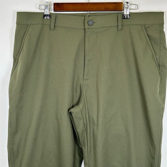 32 Degrees Cool Stretch Performance Pants, Green, Sz 38x29 - Picture 1 of 6
